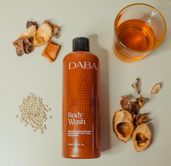 DABA Body Wash Ingredients Content Image